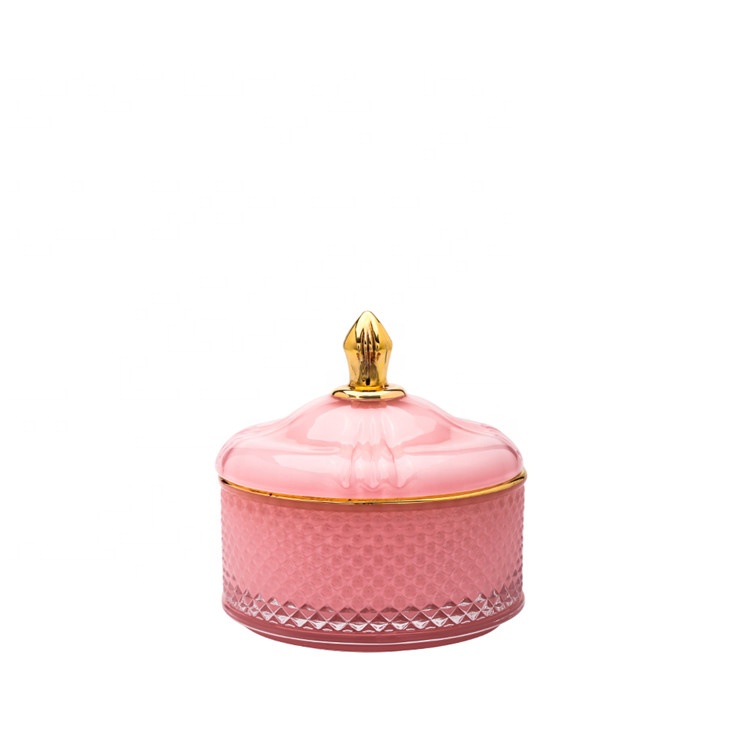 Cotton Ball Swab Makeup Sponges Jewelry set of 1Storage Canister Jar