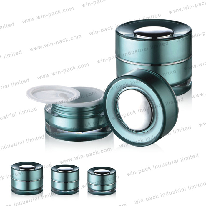 Cream Jar Acrylic Skin Care Cream 15g 30g 50g Plastic for Cosmetics Containers and Packaging