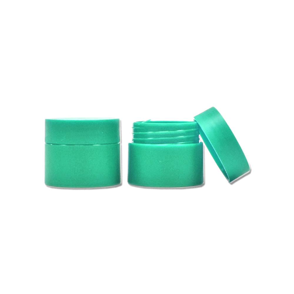 Cream Jar Empty Mini Cosmetic Skincare Makeup Sample Packaging Plastic 10g Skin Care,skin Care Cream Round with Screw Cap CN;GUA