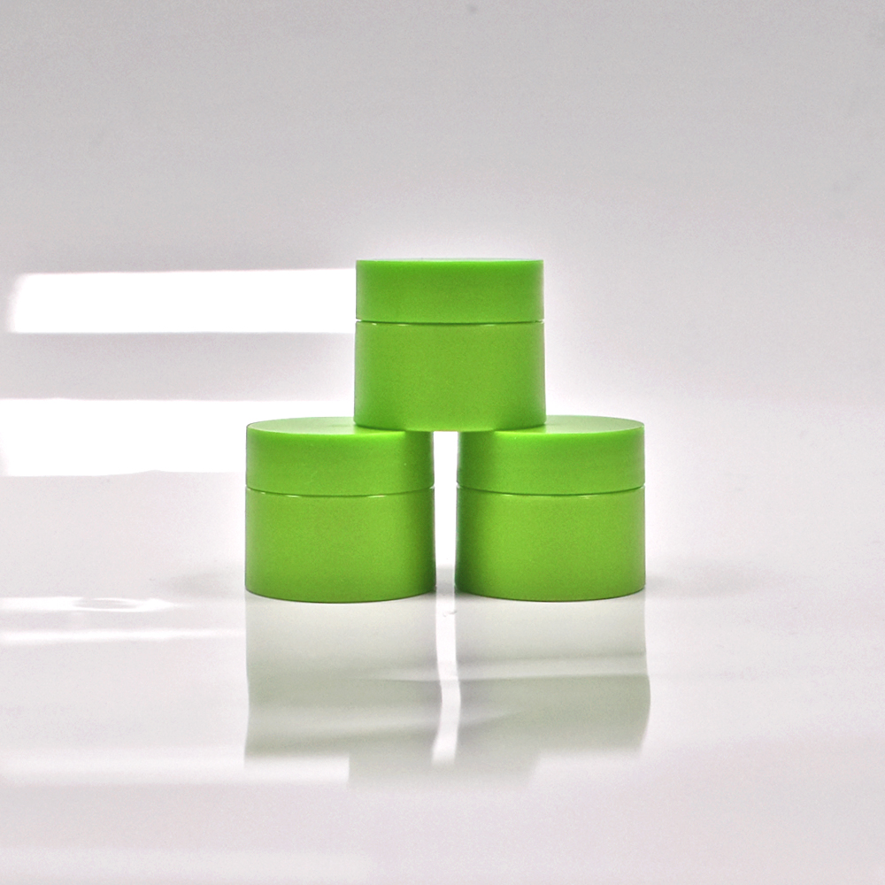 Cream Jar Empty Mini Cosmetic Skincare Makeup Sample Packaging Plastic 10g Skin Care,skin Care Cream Round with Screw Cap CN;GUA