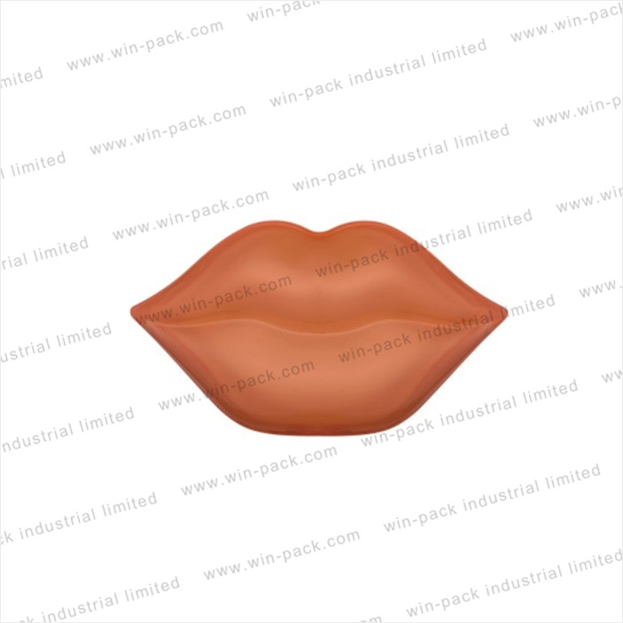 Cream Jar Orange Cute Special Lip Shape Acrylic Wholesale 110g Skin Care Cream Cosmetic