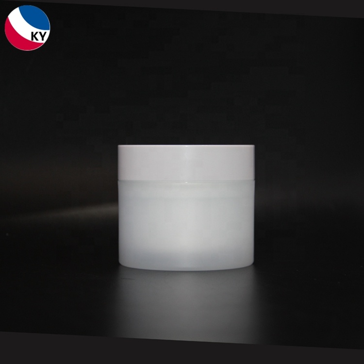 Cream Jars Matte Big Empty Plastic Luxurious White 150ml 150G Skin Care Cream