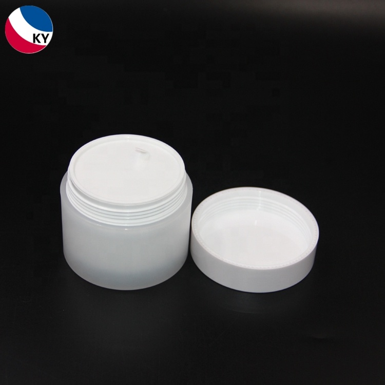 Cream Jars Matte Big Empty Plastic Luxurious White 150ml 150G Skin Care Cream