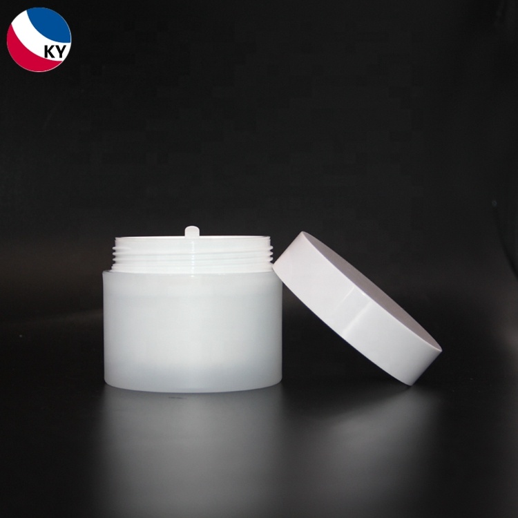 Cream Jars Matte Big Empty Plastic Luxurious White 150ml 150G Skin Care Cream