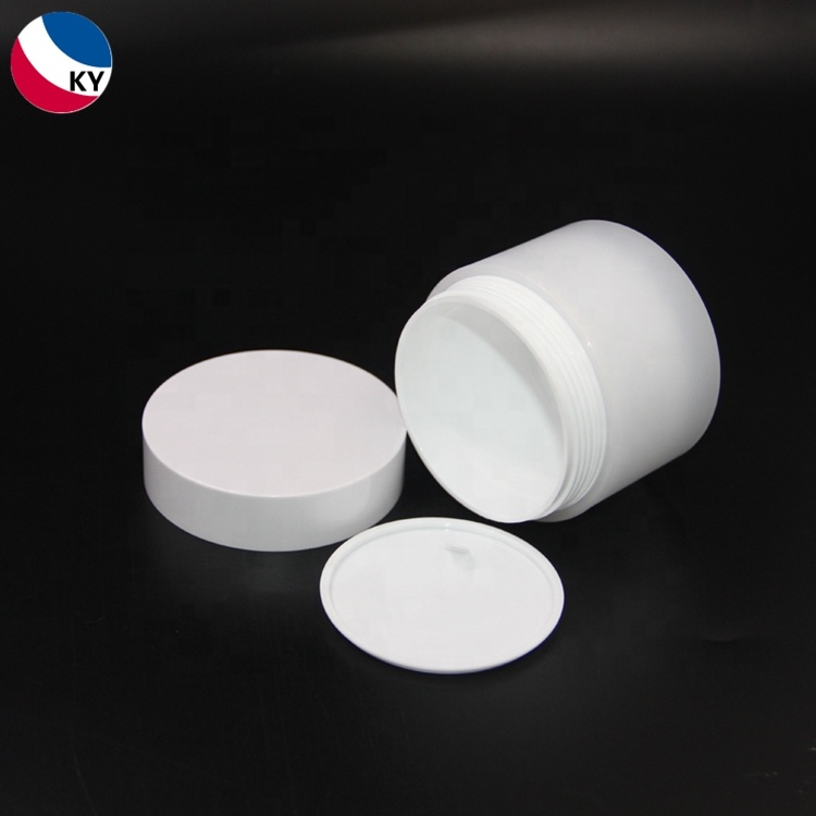 Cream Jars Matte Big Empty Plastic Luxurious White 150ml 150G Skin Care Cream
