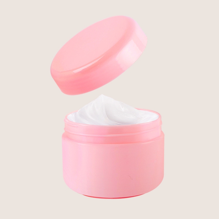 Cream bottle double wall cream jars eco PP cream container eco friendly cosmetic packaging plastic jar