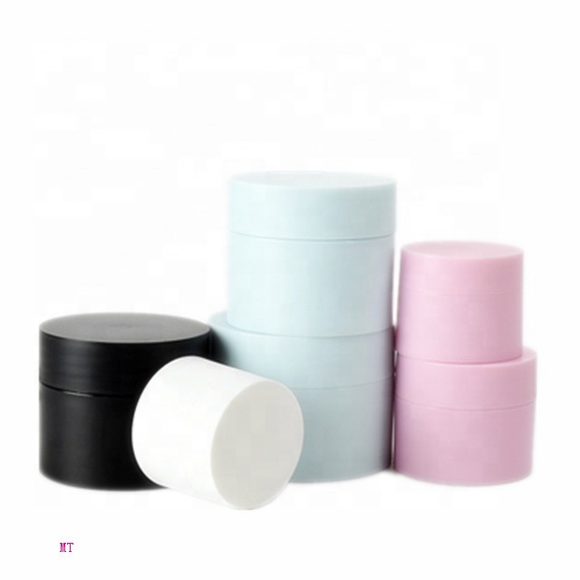 Cream bottle double wall cream matt jars 20g PP cream jars eco friendly cosmetic packaging plastic jar