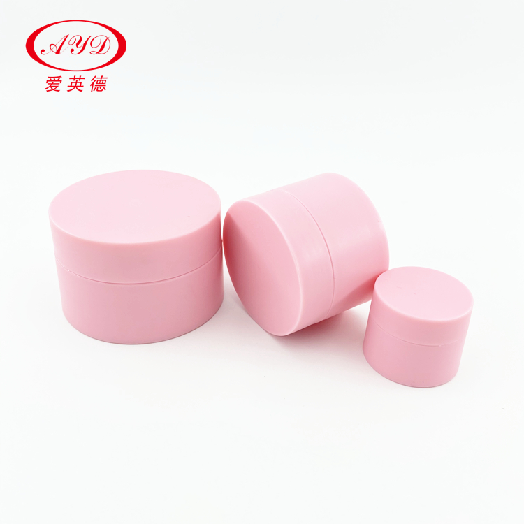 Cream bottle double wall cream matt jars cosmetic packaging plastic jar 5g/10g/20g/30/50g Skin Care Cream