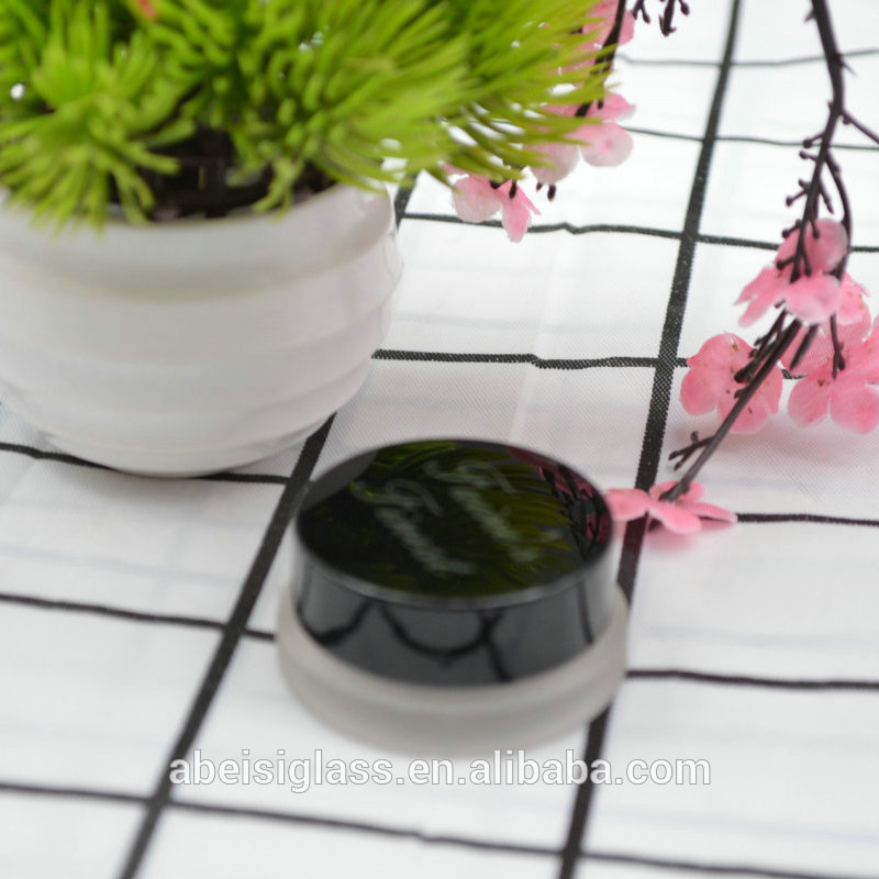 Cream glass jar 3g 5g 7g 10g with ABS cap