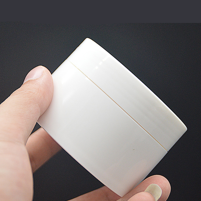 Cream jar 5g 10g 30g 50g 80g High-end plastic white cosmetic jar