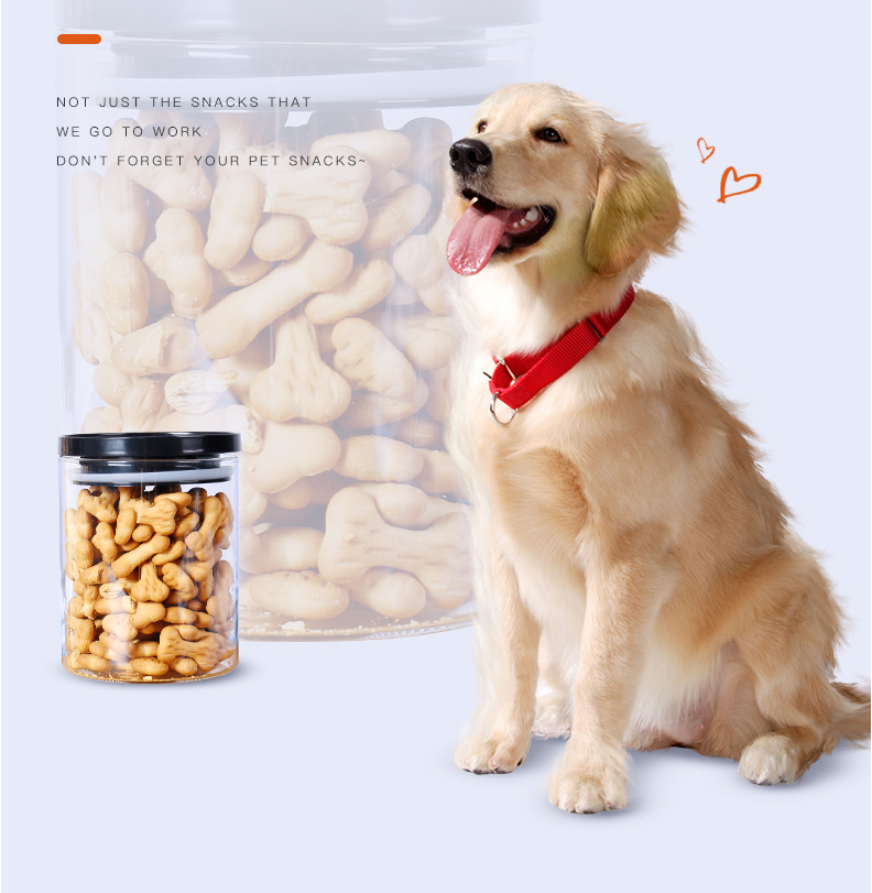 Creative Design High Borosilicate Glass Jars Kitchen Food Storage Containers Hermetic Pantry Canister With Cover