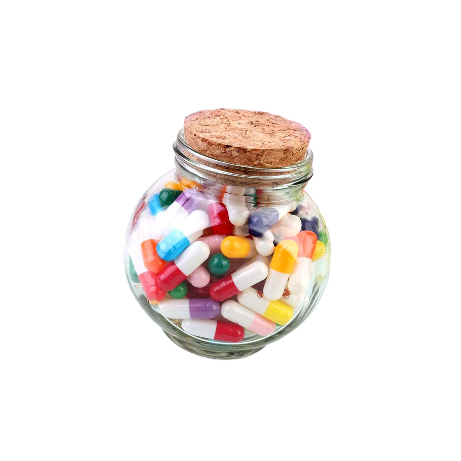 Creative Love Pills Gift Rolls Pills Lucky Wishing Bottle Capsule Love Letterhead Stationery Paper Envelopes Random Color