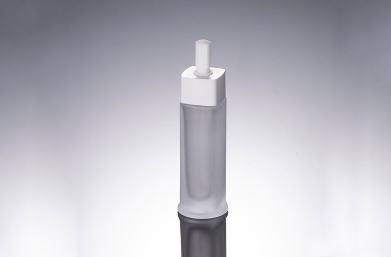 Creative cosmetics packaging 30ML frosted glass drop tube essence bottle