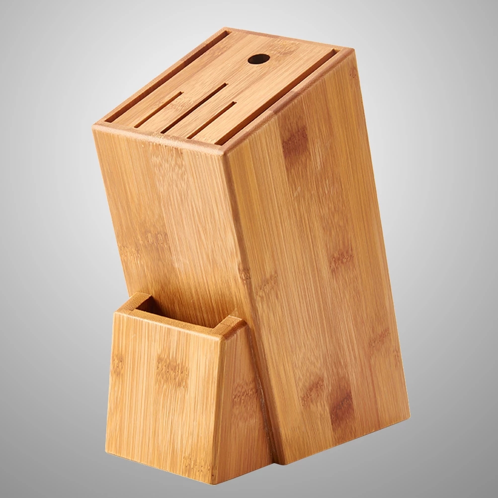 Creative storage of natural bamboo kitchen knife holder knife holder kitchen supplies