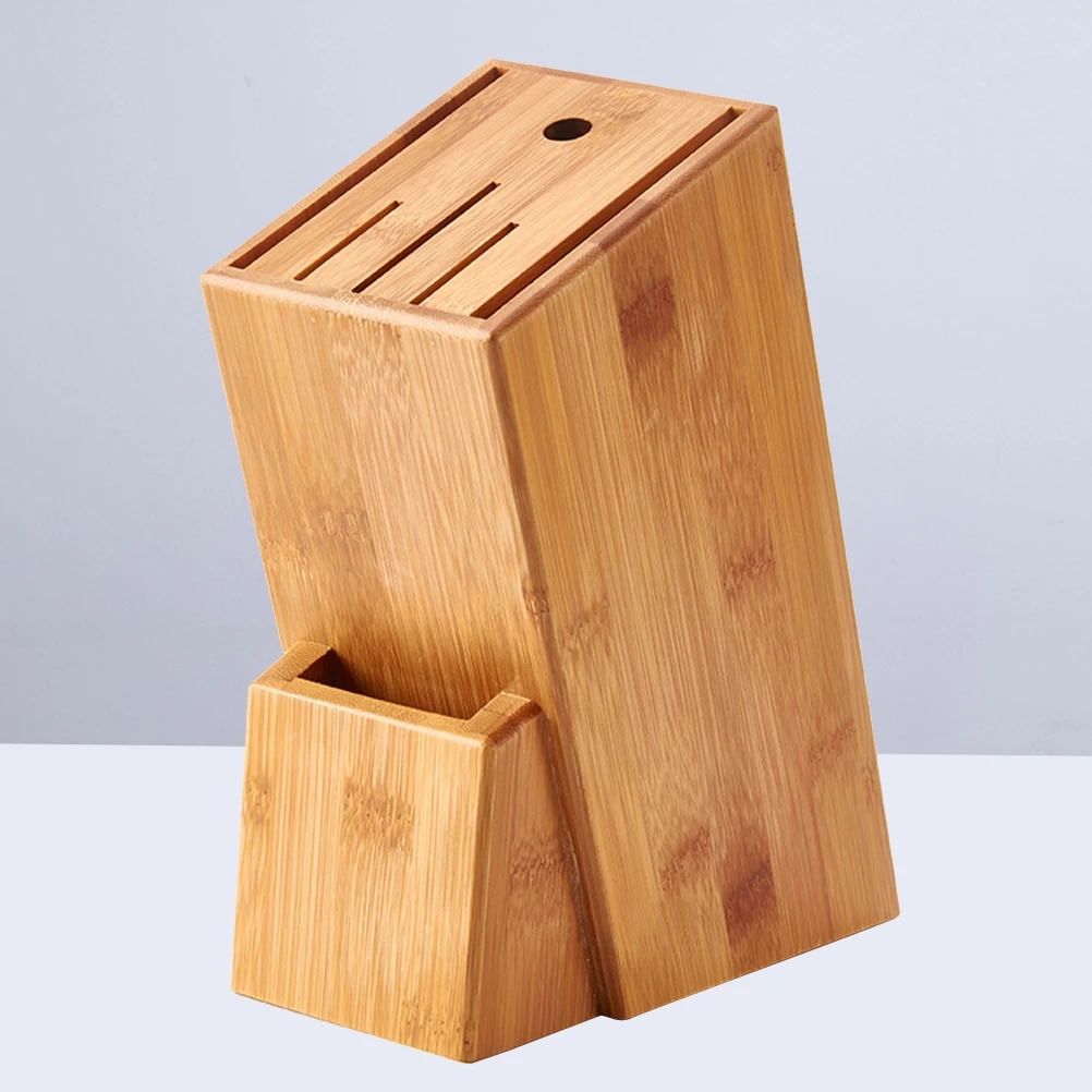 Creative storage of natural bamboo kitchen knife holder knife holder kitchen supplies