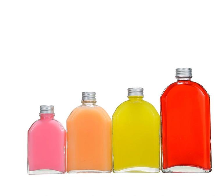 Cristal Milk Tea Botol Kaca 500ml Glass Milk Juice Bottle for Beverage