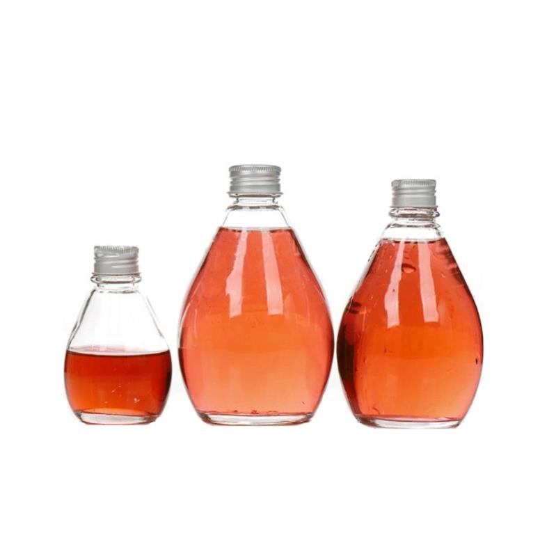 Cristal Milk Tea Botol Kaca 500ml Glass Milk Juice Bottle for Beverage