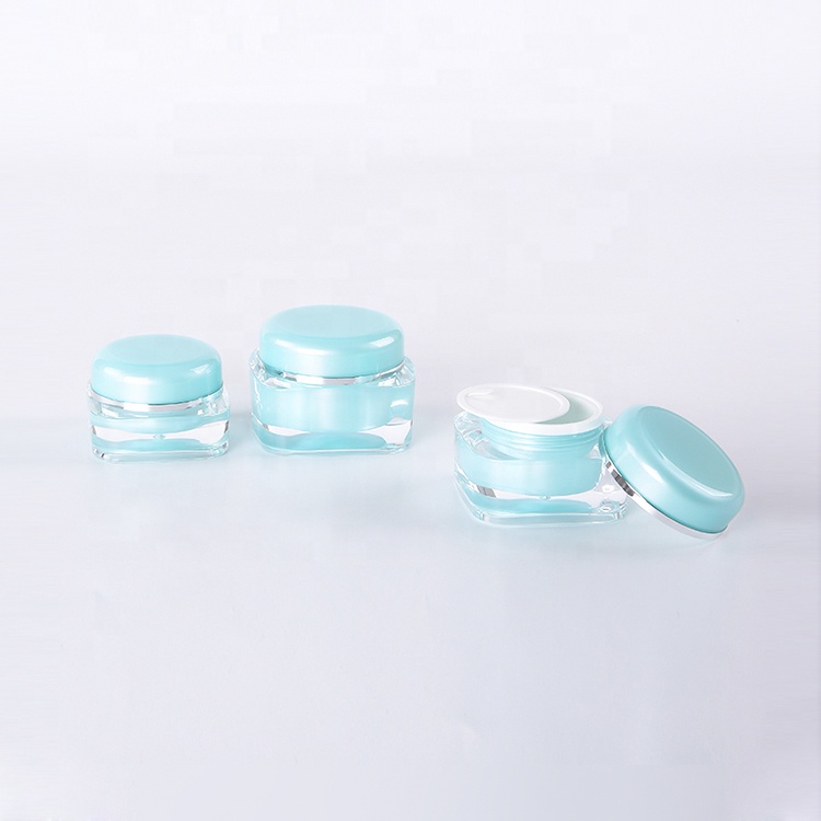 Crystal Clear 5g 15g 30g 50g  Plastic Cosmetic Acrylic Jar