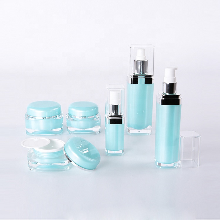 Crystal Clear 5g 15g 30g 50g Plastic Cosmetic Acrylic Jar