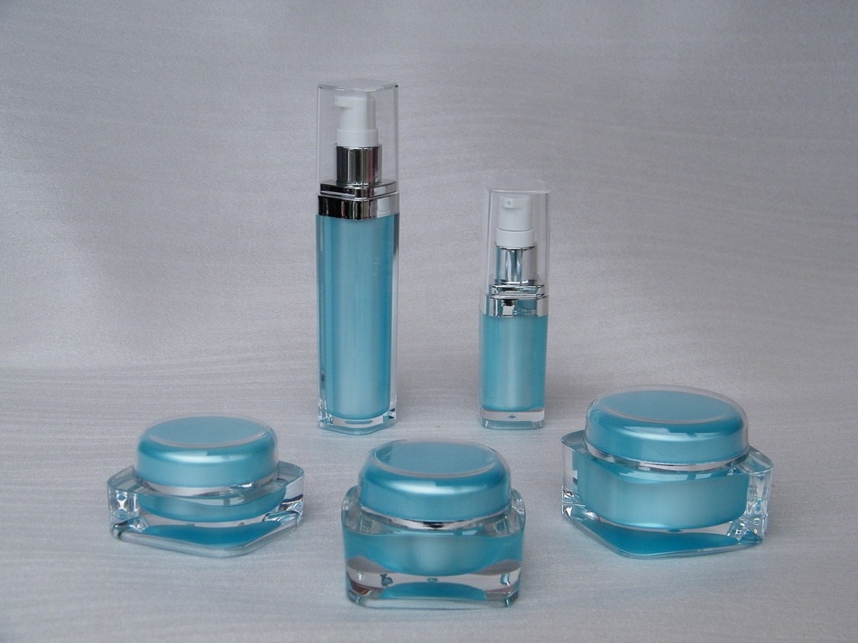 Crystal Clear 5g 15g 30g 50g Plastic Cosmetic Acrylic Jar