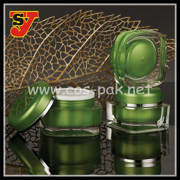 Crystal Clear 5g 15g 30g 50g Plastic Cosmetic Acrylic Jar