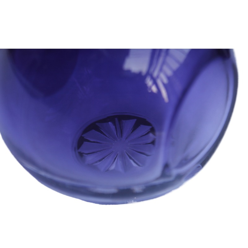 Custmized Glass Products Factory 200ML Glass Perfume Bottle Round Perfume Bottle