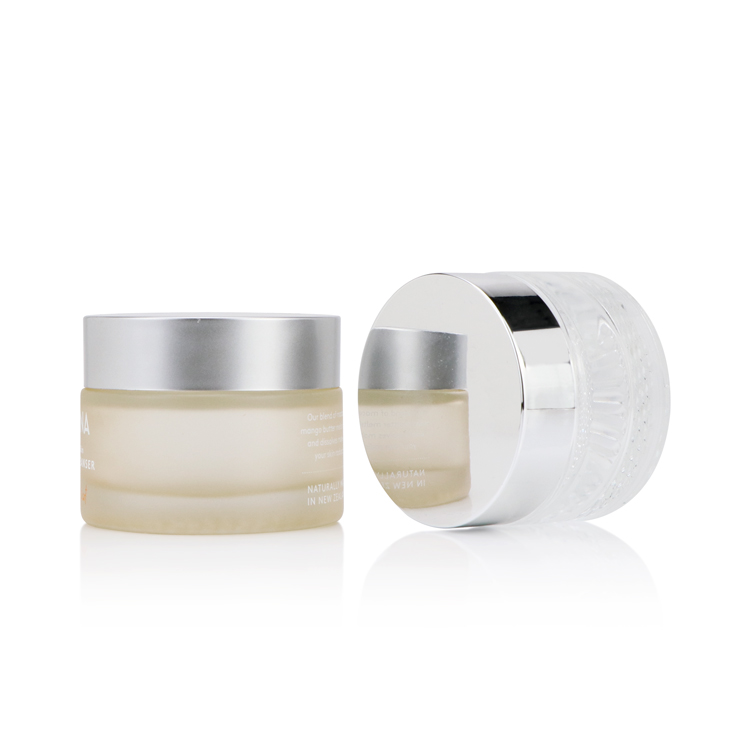 Custom 1/2 1 1.7 oz new luxury skin care eco friendly cosmetic 50ml cosmetics glass jars with Airtight Lid
