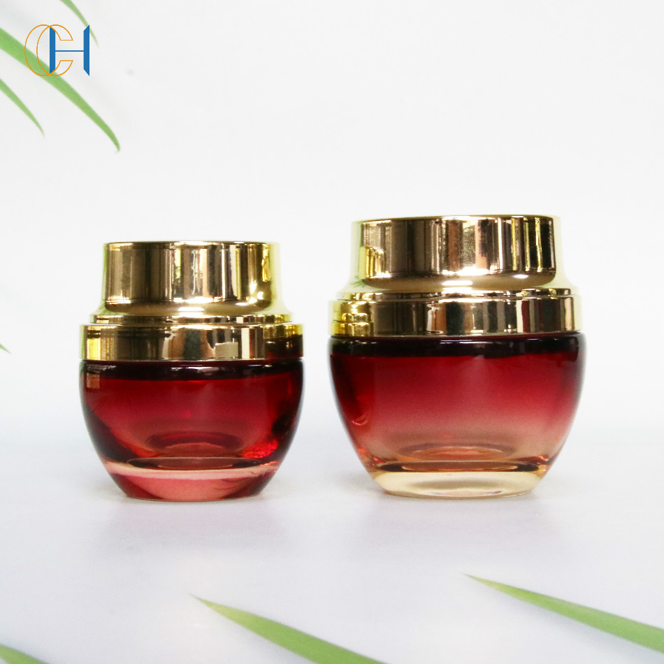 Custom 100ml 200ml 250ml large round wooden bamboo PP cream cosmetic Lotion bottle