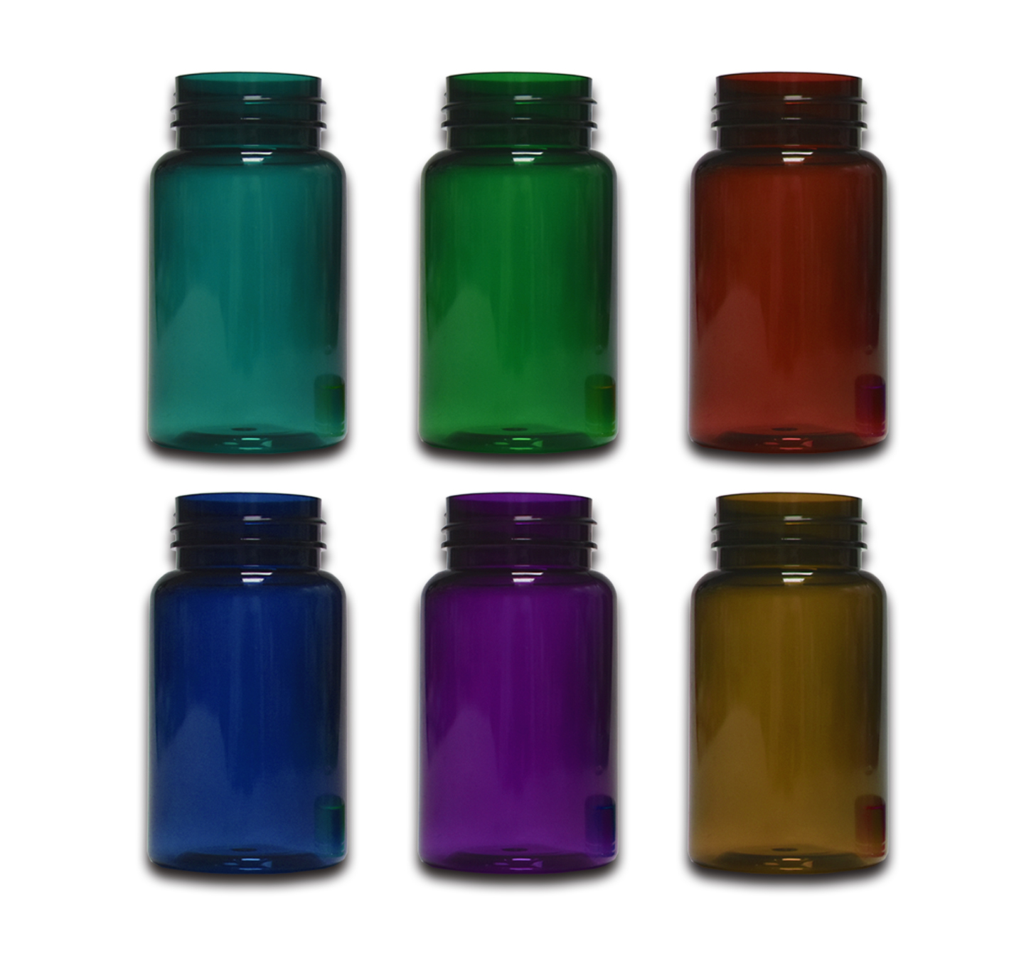 Custom 100ml Empty Plastic Pharmaceutical Bottle Capsules Packaging Containers Vitamin Pill Capsule Bottles