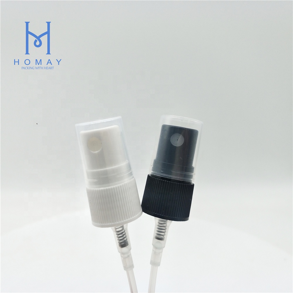 Custom 10ml clear frost portable roll on perfume glass spray bottle with spray pumps