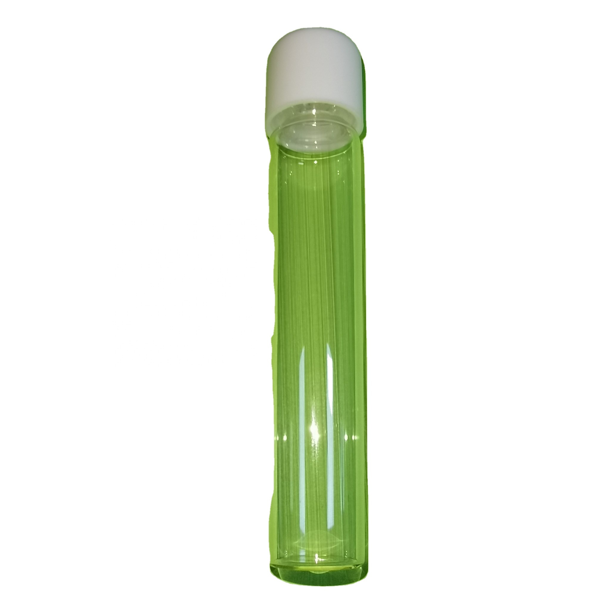 Custom 110mm*22mm clear glass tube childproof cap empty pre-roll joint preroll tubes packaging