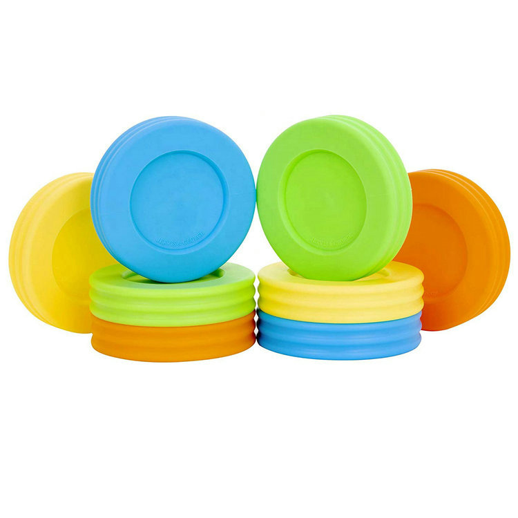 Custom 12 pack Mini 4oz 120ml Food Storage Jar with Plastic Lids for Jam Jelly Baby Food