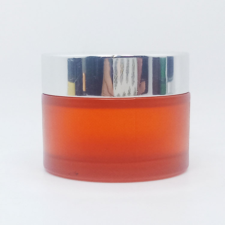 Custom 15g 30g 50g plastic black lid matte black cosmetic jar for skin cream