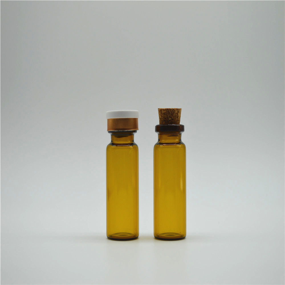 Custom 1ml 2ml 3ml 5ml 8ml 10ml 15ml luxury empty refillable sterile ampoule injection Pharmaceutical Penicillin glass bottle