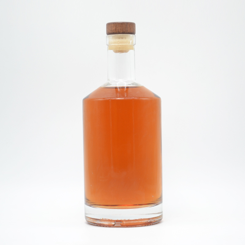 Custom 200ml 375ml 500ml 700ml 750ml 1000ml empty glass bottle vodka spirit wine bottle for liquor