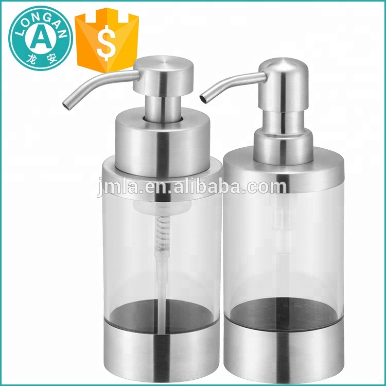 Custom 250ml Clear Empty Hand Wash Plastic Pet Square Shampoo Liquid Detergent Bottle Packaging With Body Lotion Bottle Pump