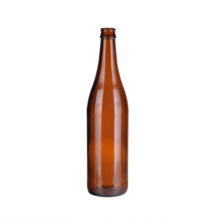 Custom 275ml 330ml 500ml 640ml Amber Green Clear Glass Beer Bottle