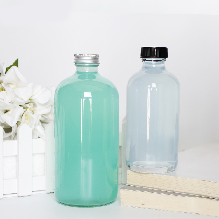 Custom 2oz 8oz 16oz 32oz Empty Glass Fruit Juice Bottle
