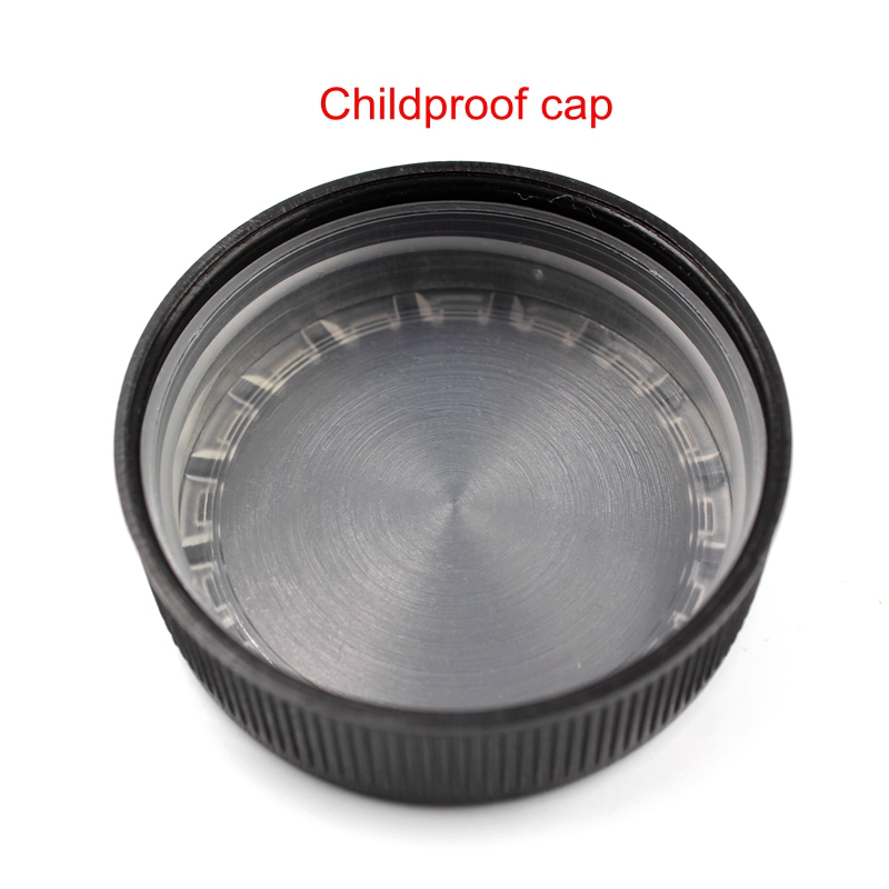 Custom 3 4 Oz Child Proof CR weed Glass Jar bulk smell proof food storage small container Einmachglas dab jars bottle with lid