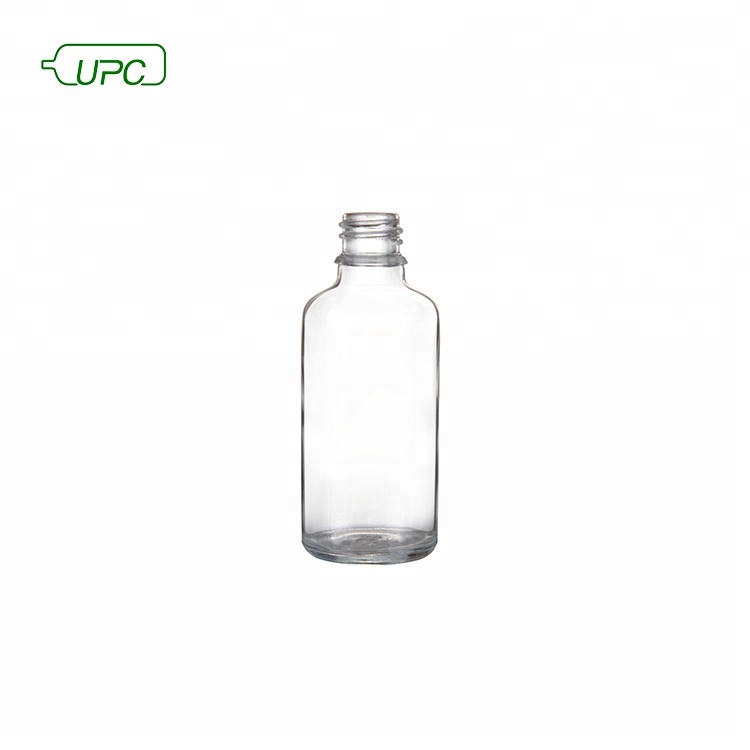 Custom 30ml 60ml 90ml 125ml clear Pharmaceutical Glass Bottles syrup glass bottle