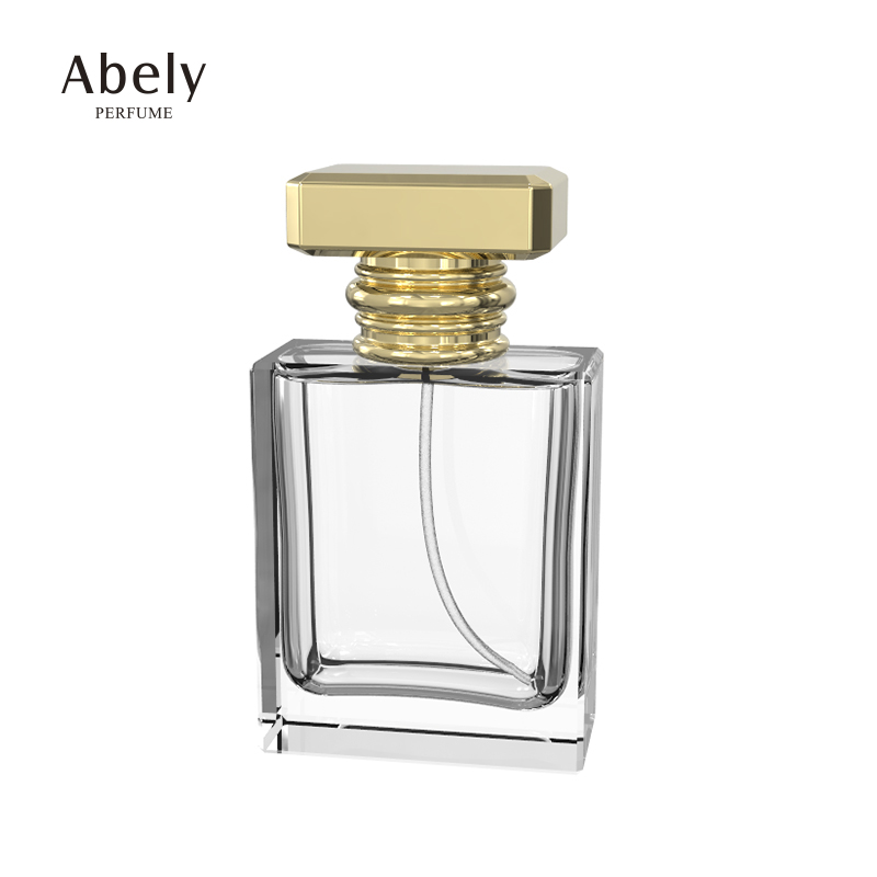 Custom 40ml designer glass perfume bottle wholesale perfume packaging