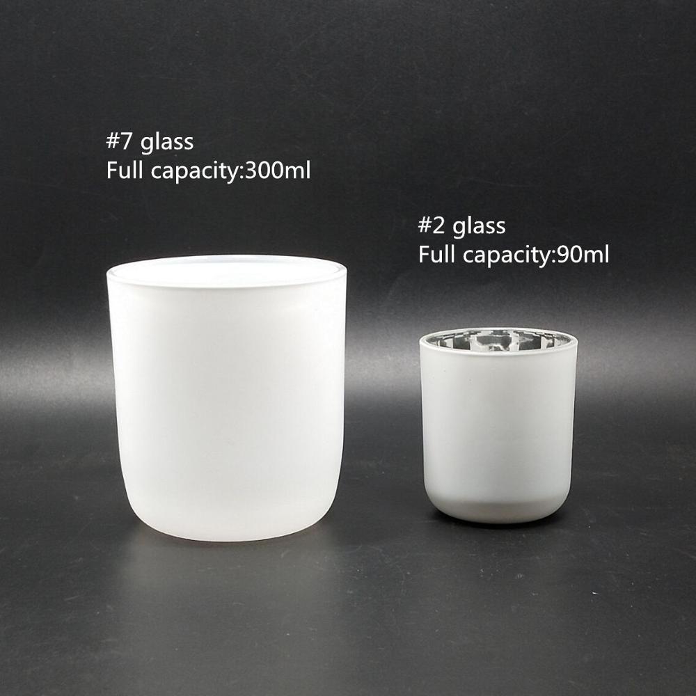 Custom 45ml 90ml matte black glass votive candle container and black square reed diffuser glass bottle