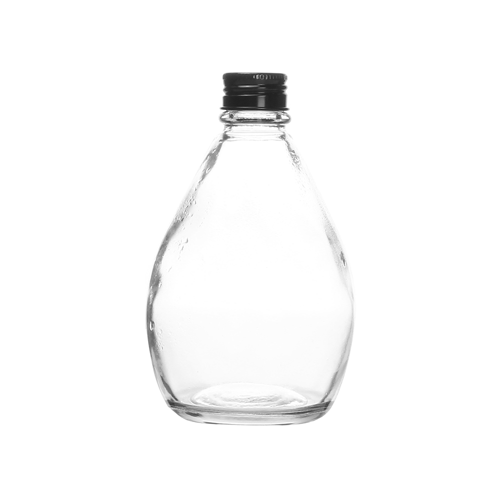Custom 50 ml 100ml 200ml Mini Square Empty Beverage Spirit Bottles Glass Liquor/Alcohol/Spirit glass bottle