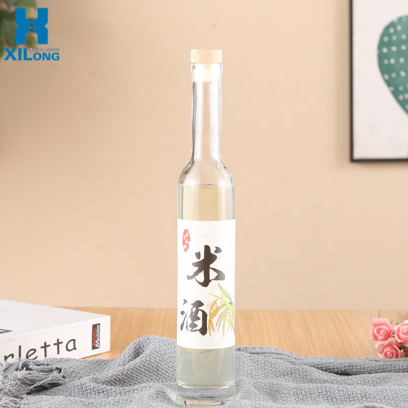 Custom 500Ml 750Ml Frosted Glass Bottles For Liquor, Rum, Whiskey, Spirits