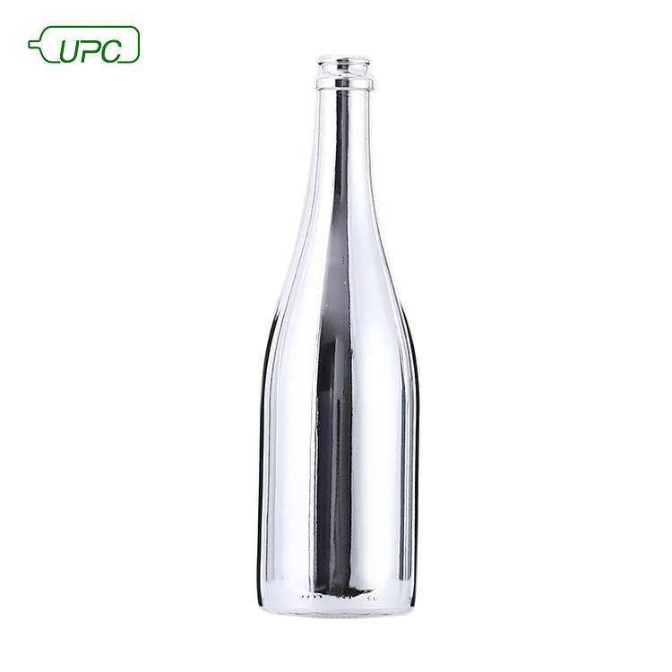 Custom 500ml 700ml 750ml 1000ml liquor absolute Vodka whiskey Rum Glass Bottle with cork top lids