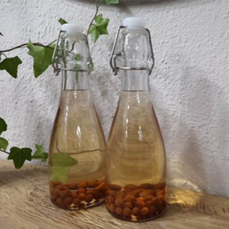 Custom 500ml swing top finish empty amber glass beer bottles wholesale cheap price 2019