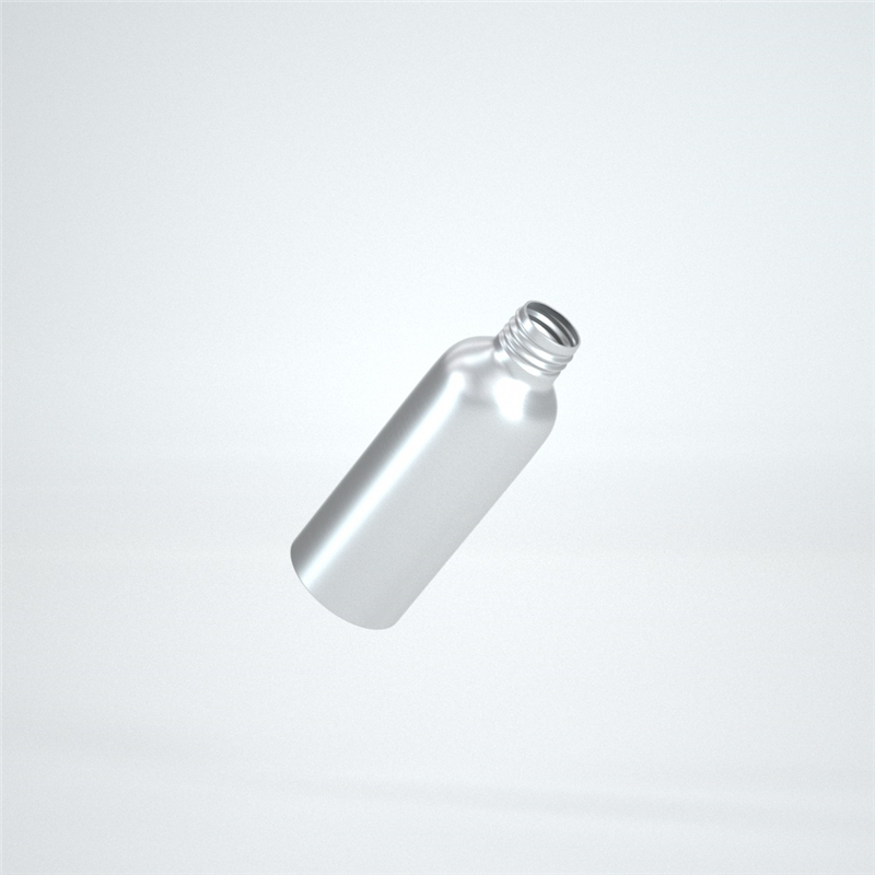 Custom 50ml 100ml 150ml 200ml 250ml aluminum metal bottle liquid oil with screw aluminium lid