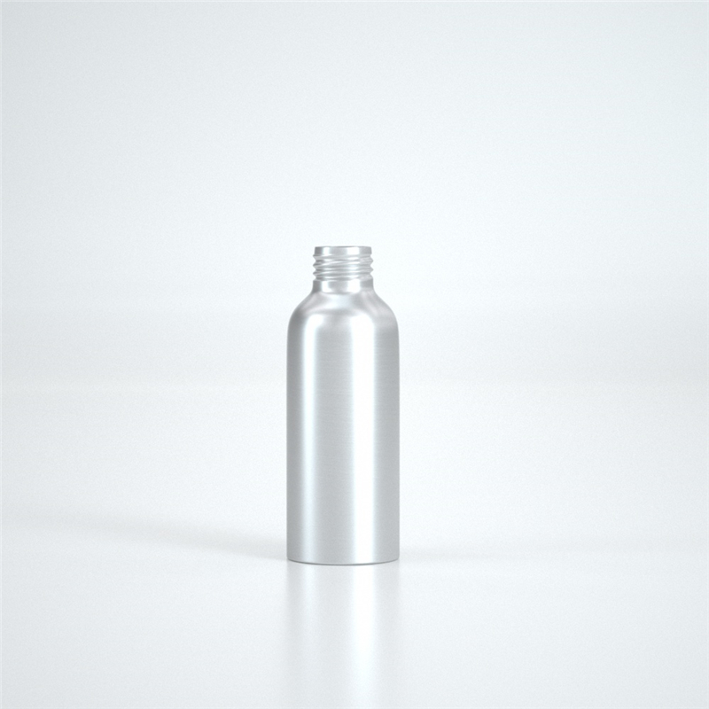 Custom 50ml 100ml 150ml 200ml 250ml aluminum metal bottle liquid oil with screw aluminium lid