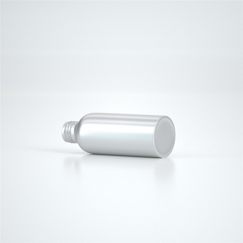 Custom 50ml 100ml 150ml 200ml 250ml aluminum metal bottle liquid oil with screw aluminium lid