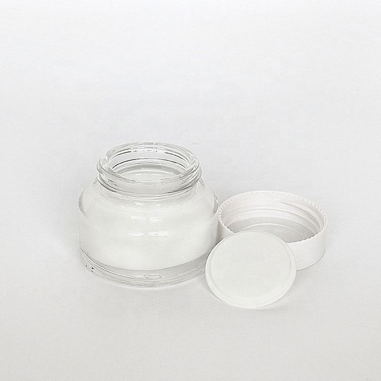 Custom 50ml Cylinder Cosmetics Makeup Containers And Packaging Jars For Creams
